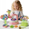Bajkowy Kuferek 3D FLOWER MAKER KŪRYBINIS RINKINYS XXL 160 EL DIY puokštės