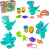 Bajkowy Kuferek CASTRY PASTE FUN FEED DINOZAURO + PRIEDŲ RINKINYS