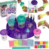Bajkowy Kuferek SLIME FACTORY, SKIRTA SLUTS XL SLIME GLITTER RINKINYS lipdukams + PRIEDAI