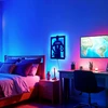 Baku Lampka nocna Piłkarz Marškinėliai Piłkarza Z Imieniem Futbolo kamuolys LED RGB pilot