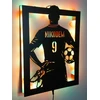 Baku Lampka nocna Piłkarz Marškinėliai Piłkarza Z Imieniem Futbolo kamuolys LED RGB pilot