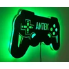 Baku Naktinio apšvietimo kilimėlis su pavadinimu, skirtas Gamer Gaming Gadget LED RGB nuotolinio valdymo pultui
