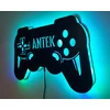 Baku Naktinio apšvietimo kilimėlis su pavadinimu, skirtas Gamer Gaming Gadget LED RGB nuotolinio valdymo pultui