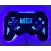 Baku Naktinio apšvietimo kilimėlis su pavadinimu, skirtas Gamer Gaming Gadget LED RGB nuotolinio valdymo pultui