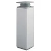 GTV Baldų koja 40x40 80mm Aliuminio