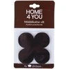 Home4You Baldus apsaugantys veltinio padukai, 4 vnt.,