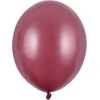 PartyDeco Stiprūs balionai Kaštono spalvos, blizgūs 30 cm, 50vnt