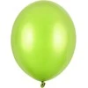 PartyDeco Stiprūs balionai Žali, blizgūs 30 cm, 50vnt