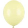 PartyDeco Balionai Party deko 30cm/50vnt. metal.sp./Lemon Zest