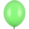PartyDeco Stiprūs balionai Laimo žalia 30 cm, 50vnt
