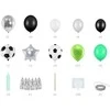 PartyDeco Balionų girlianda Futbolas, 150x126cm