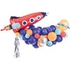 PartyDeco Balionų komplektas Raketa Party deko 154x130cm skirtingu spalvų