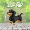 BALODY Dešros šuniui DACHSHUNDER KONSTRUKCINIAI BLOKAI (maži) 836 vnt.