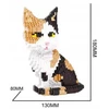 Balody KONSTRUKCINIŲ BLOKŲ RINKINYS CAT 1300 EL MICRO BLOKŲ MODELIO PAVEIKSLAS
