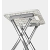 Balta sulankstoma taburetė IKEA GUNDE Balta sulankstoma taburetė, keliamoji galia iki 100 kg