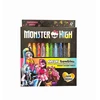 Bambino Monster High spalvos kreidelės, 12 vnt., su drožtuku