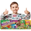Bambino plastelinas rinkinys 20 spalvų, su blizgučiais
