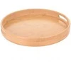 Excellent Houseware Serviravimo padėklas bambukinė su rankenomis 40 cm