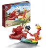 Banbao BLOKŲ RINKINYS BLOKAI 4 FIGURINES TRANSPORTO PRIEMONĖ NINJA WARRIOR 215 vnt.