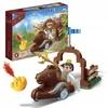 Banbao BLOKŲ RINKINYS BLOKAI 4 FIGURINES TRANSPORTO PRIEMONĖ NINJA WARRIOR 215 vnt.