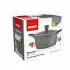 Banquet DIDELIS puodas banketui granitas 28cm 6,4L STORIS LIEJIMAS + DANGA dujų indukcija