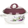 Banquet Emaliuotas puodas, levanda, 22 cm, vakarienei gaminti, sriuba, 2,9L, mamos dovana