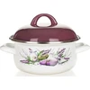 Banquet Emaliuotas puodas, levanda, 22 cm, vakarienei gaminti, sriuba, 2,9L, mamos dovana