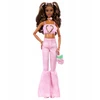 Mattel BARBIE DELUXE FASHIONISTAS lėlė rožiniu kostiumėliu