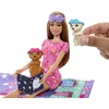 Mattel BARBIE lėlės ir šunelių pižamų vakarėlio rinkinys (HXN01)