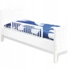 Barierka do łóżka Pinolino Comfort 115 cm balta