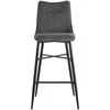 Home4You Baro kėdė OASIS, tamsiai pilka