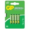 Baterijos GP Greencell AAA GP 4vnt./1.5V cinko ir karbono