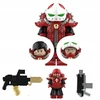 Battle Sister liepsnoji raudona Adepta Sororitas iš WH40K kaladėlių minifigūrėlės
