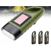Bazarpl DYNAMO SOLAR TOURIST ŽIBINTAS SU KINETINIU SKUKTU, 3 LED