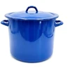BB Emaliuotas puodas 13l Retro Tall Lid Dujinis indukcinis vengriškas fi30cm