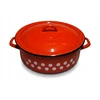 BB Emaliuotas puodas 3,5l Retro Low Lid Gas Induction Vengrijos fi 23cm