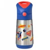 B.Box B.dėžutė SUPERMAN Thermo buteliukas su šiaudeliu Thermo buteliukas 350 ml