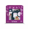 B.box Buteliukas tritanowa ze słomką 450ml + Mini Lunchbox Rinkinys Indigo Rose