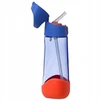 B.box Geriamasis butelis su šiaudeliu 600 ml - Supermenas