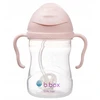 B.BOX BB00511 Vandens butelis su šiaudeliu 240 ml rausvų granatų