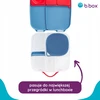B.BOX Ocean Silikoninis indelis su dangteliu priešpiečių dėžutei 400ml mėlyna