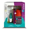 B.Box Rinkinys Sonic dantų šepetėlis vaikui + Buteliukas su šiaudeliu 240 ml, arbūzas
