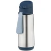 B.box Termo bidonas 500ml su sportiniu antgaliu - "midnight"