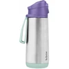 B.BOX BB500903 terminis buteliukas su sportiniu kandikliu 500 ml Lilac Pop