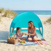 BEACH TENT SAVAIME IŠSKIRTINANTIS EKRANO IŠšokantis langas UV50 OUTTEC