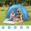 Bedee 3 asmenų automatinė paplūdimio kempingo palapinė, atspari vandeniui, ANTI UV, LENGVA