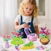 Bedee 3D GĖLIŲ MAŠINOS DIY PUOKŠČIŲ RINKINYS MERGAITEI DOVANAI
