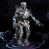 Bedee BLOKŲ MECHANINIS ROBOTO Skeletas 692 ELEMENTAI. JUDAMAS KONSTRUKCINIS ŠVIESAS