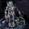 Bedee BLOKŲ MECHANINIS ROBOTO Skeletas 692 ELEMENTAI. JUDAMAS KONSTRUKCINIS ŠVIESAS