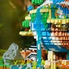 Bedee „Creative Earth Village“ statybinių kaladėlių rinkinys, 26 cm 3D plytos, skirtos 14 metų ir vyresniems vaikams, dovana